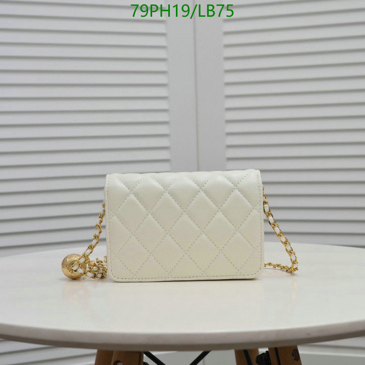 Chanel Bags ( 4A )-Diagonal-,Code: LB75,$: 79USD