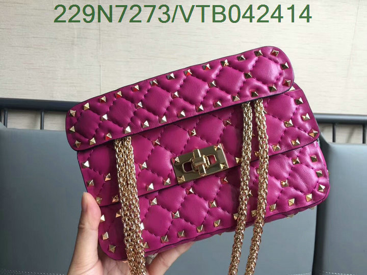 Valentino Bag-(Mirror)-Rockstud Spike,Code: VTB042414,$:229USD