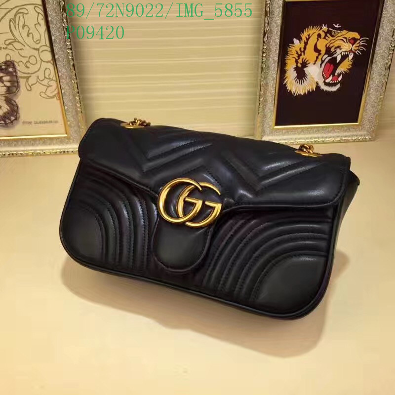 Gucci Bag-(4A)-Marmont,Code: GGB120420,$: 89USD