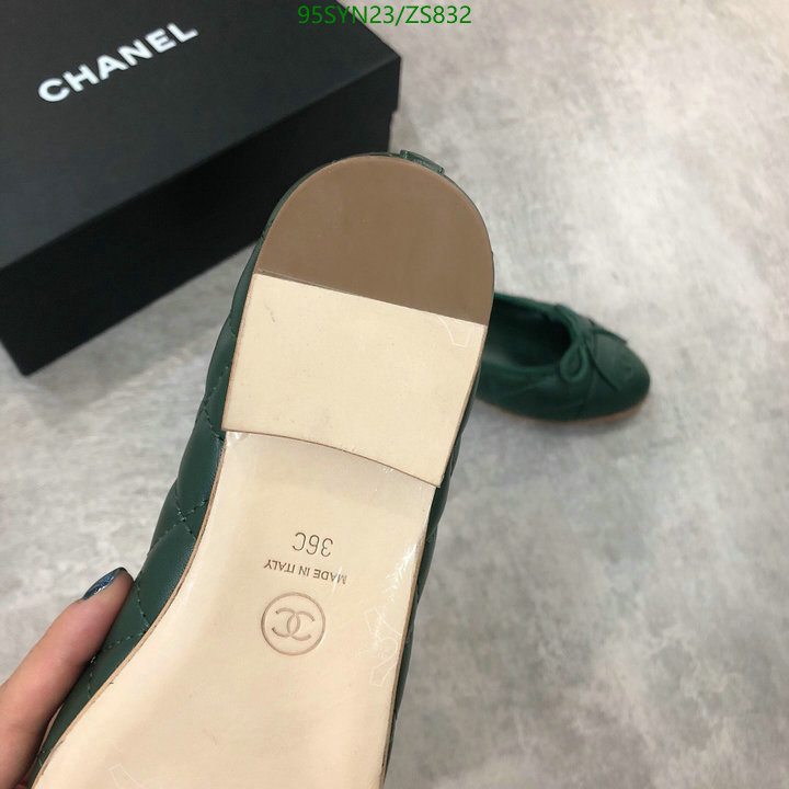 Chanel-Ballet Shoes,Code: ZS832,$: 95USD