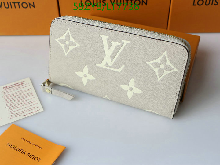 LV Bags-(4A)-Wallet-,Code: LT7736,$: 59USD