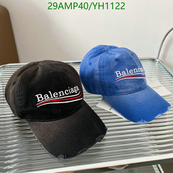 Cap -(Hat)-Balenciaga, Code: YH1122,$: 29USD