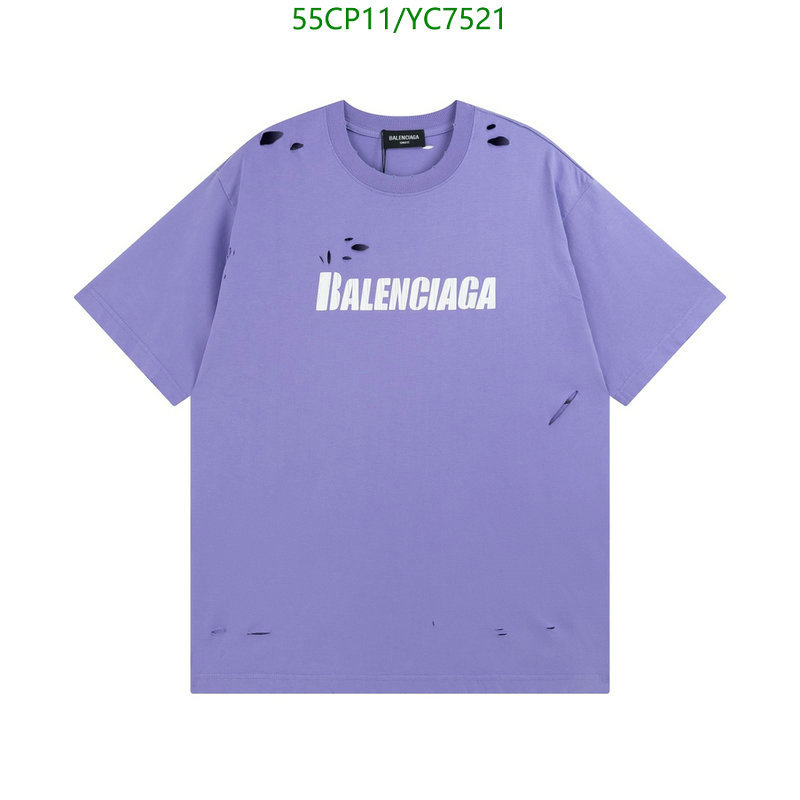 Clothing-Balenciaga, Code: YC7521,$: 55USD