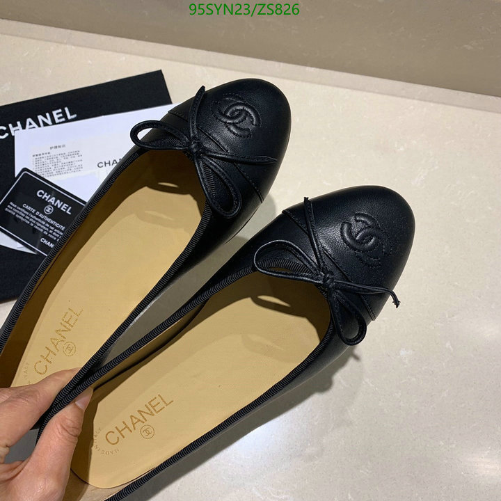 Chanel-Ballet Shoes,Code: ZS826,$: 95USD