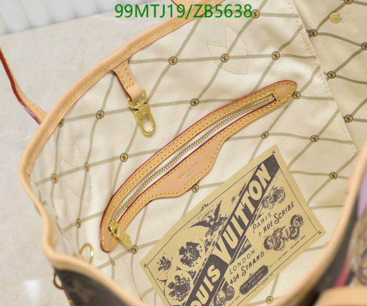 LV Bags-(4A)-Neverfull-,Code: ZB5638,$: 99USD