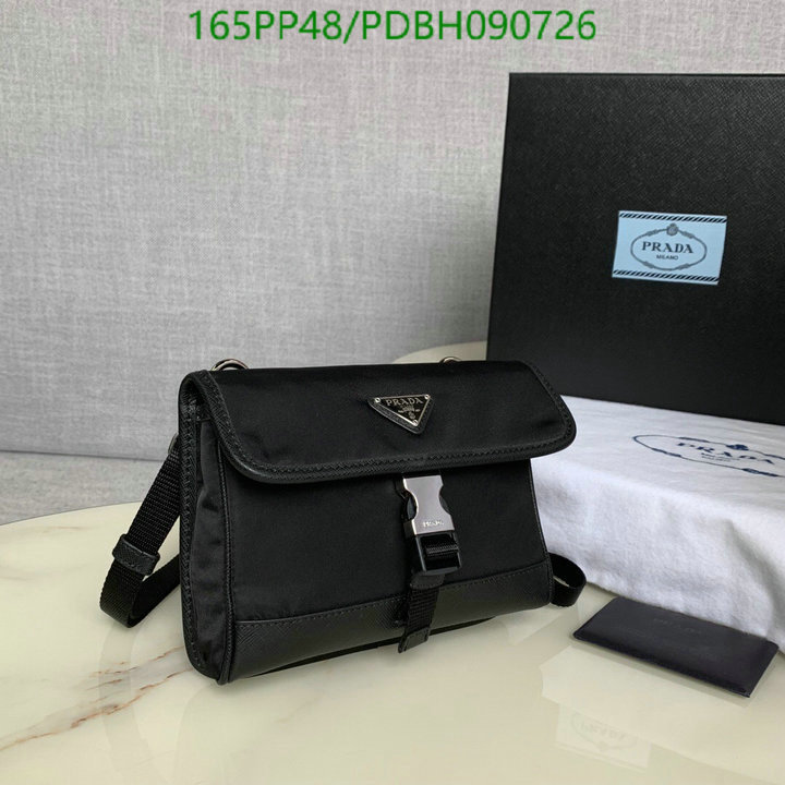 Prada Bag-(Mirror)-Diagonal-,Code:PDBH090726,$:165USD