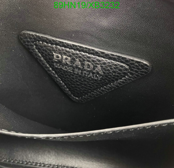 Prada Bag-(4A)-Handbag-,Code: XB3232,$: 89USD