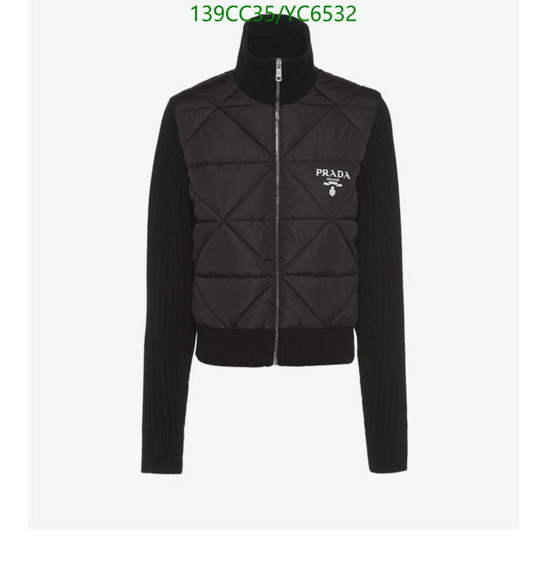 Down jacket Women-Prada, Code: YC6532,$: 139USD