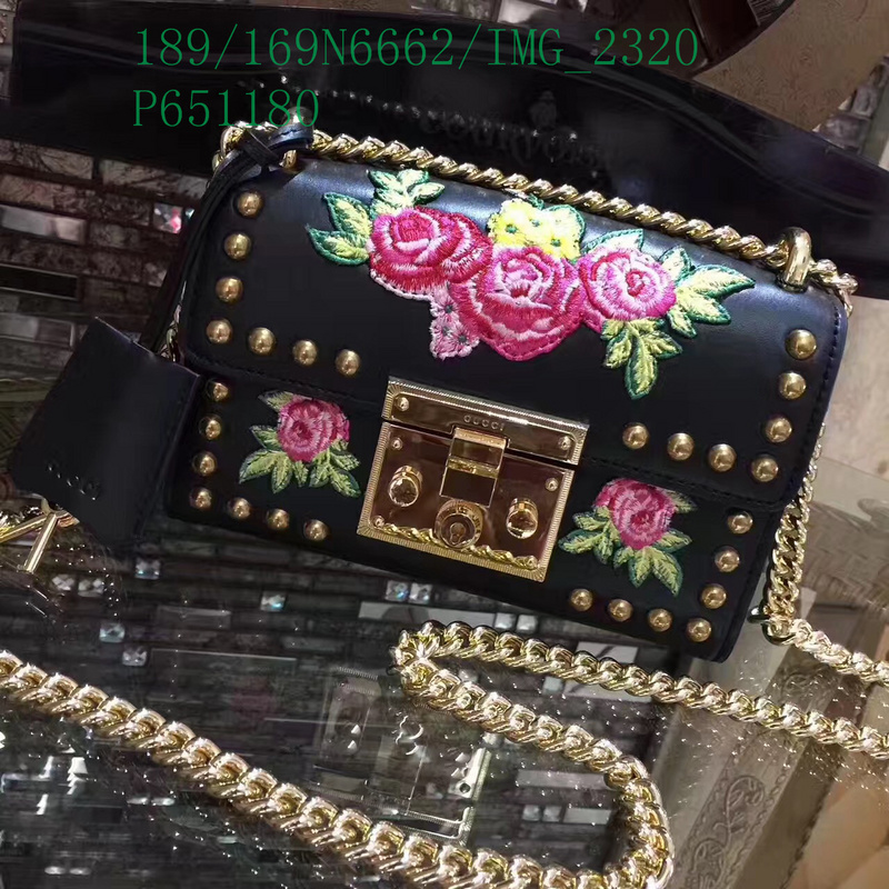 Gucci Bag-(Mirror)-Padlock,Code: GGB112721,$: 189USD
