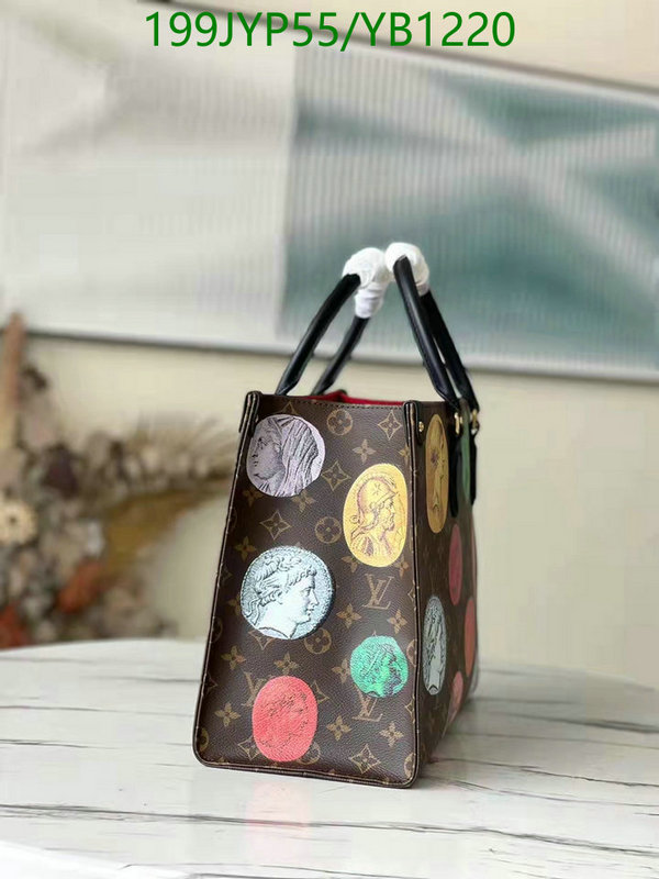 LV Bags-(Mirror)-Handbag-,Code: YB1220,$: 199USD