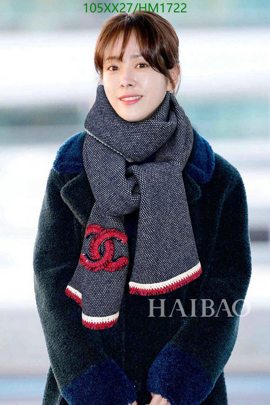 Scarf-Chanel, Code: HM1722,$: 105USD