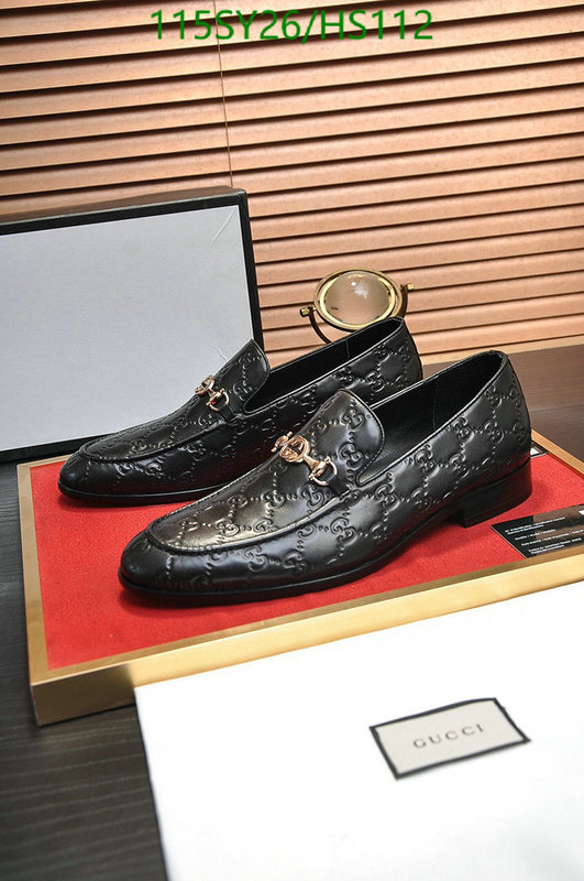 Men shoes-Gucci, Code: HS112,$: 115USD