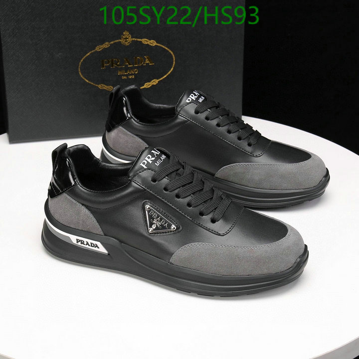 Men shoes-Prada, Code: HS93,$: 105USD