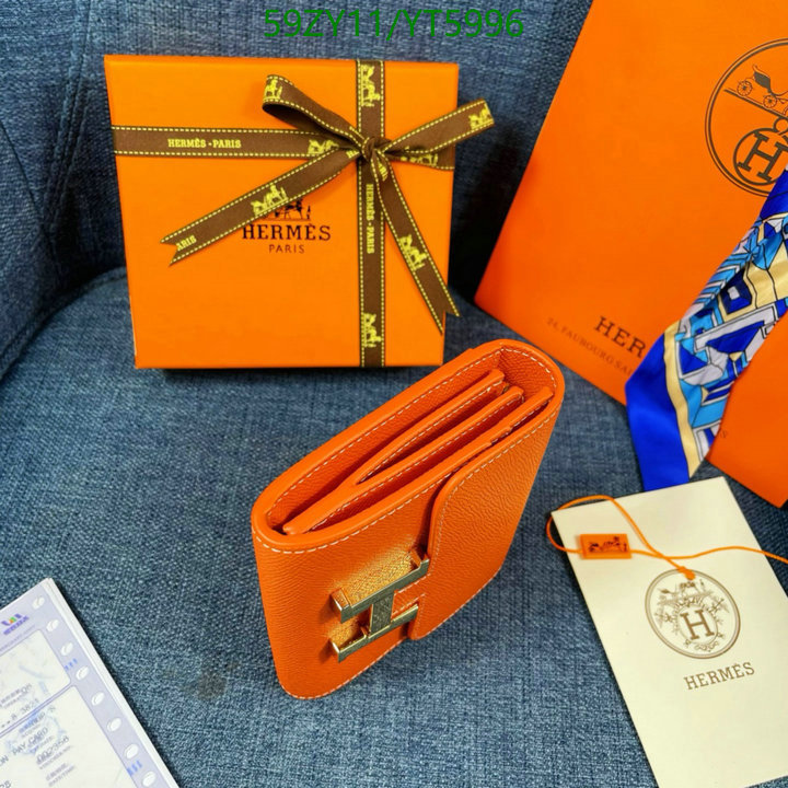 Hermes Bag-(4A)-Wallet-,Code: YT5996,$: 59USD