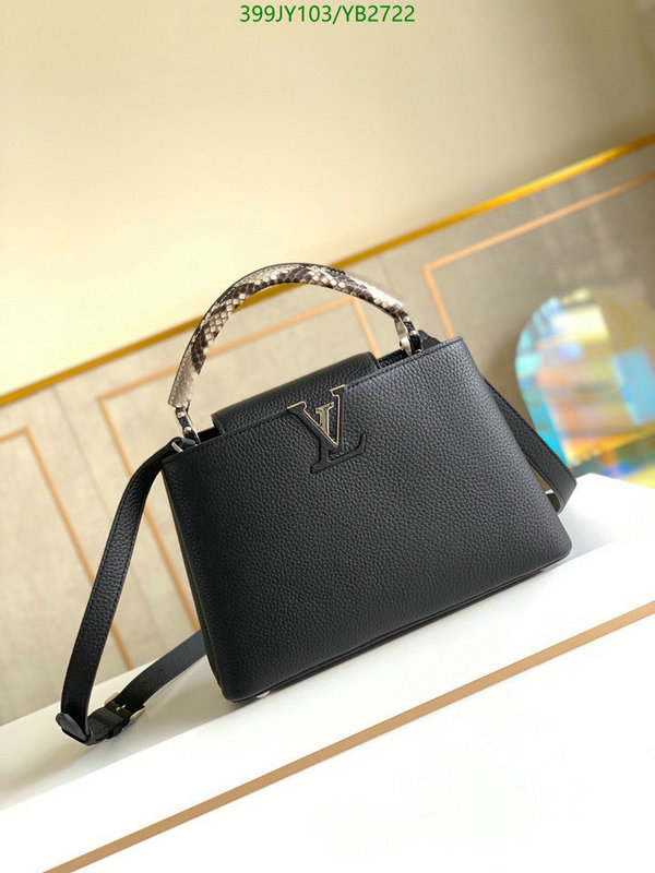 LV Bags-(Mirror)-Handbag-,Code: YB2722,$: 399USD