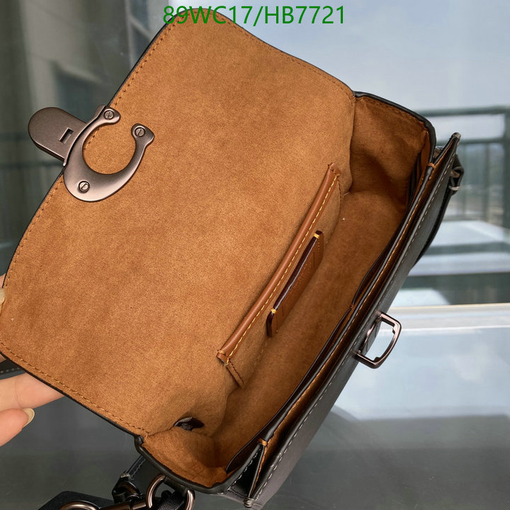 Coach Bag-(4A)-Diagonal-,Code: HB7721,$: 89USD