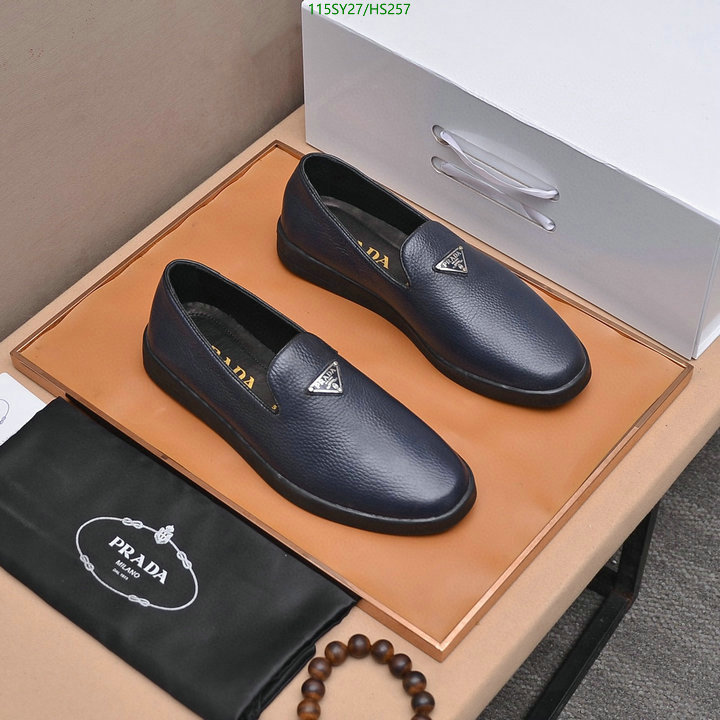 Men shoes-Prada, Code: HS257,$: 115USD