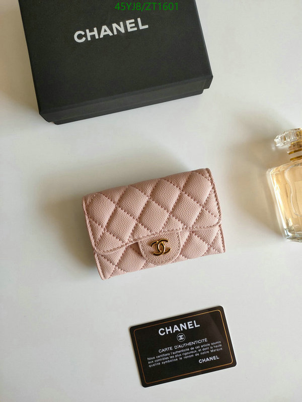 Chanel Bags ( 4A )-Wallet-,Code: ZT1601,$: 45USD