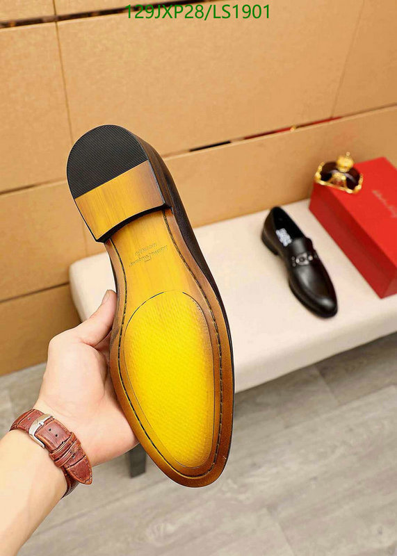 Mens high-quality leather shoes,Code: LS1901,$: 129USD