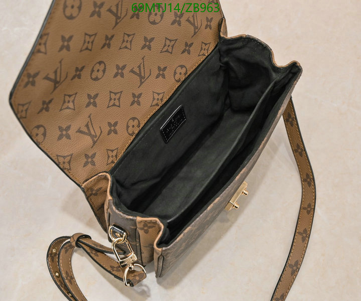 LV Bags-(4A)-Pochette MTis Bag-Twist-,Code: ZB963,$: 69USD