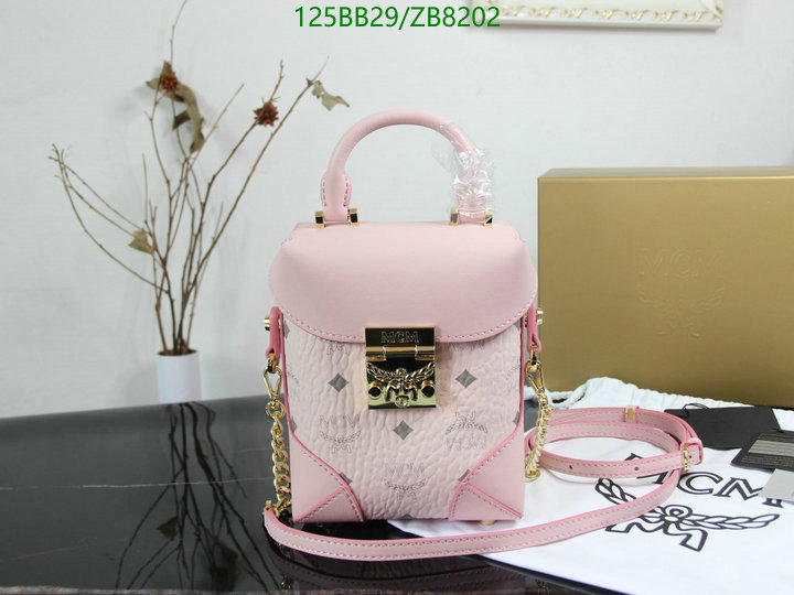 MCM Bag-(Mirror)-Diagonal-,Code: ZB8202,$: 125USD