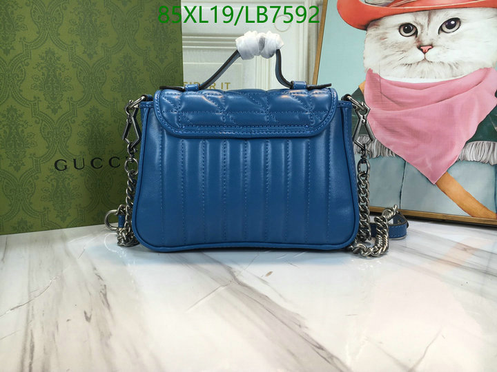 Gucci Bag-(4A)-Marmont,Code: LB7592,$: 85USD