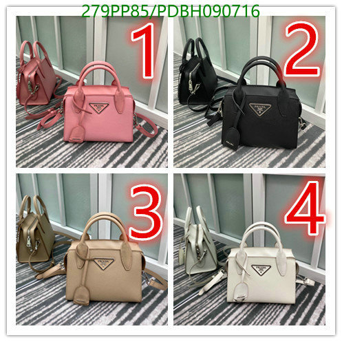Prada Bag-(Mirror)-Handbag-,Code:PDBH090716,$:279USD