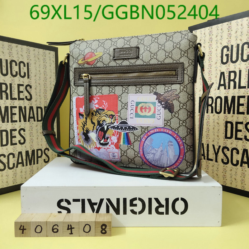 Gucci Bag-(4A)-Diagonal-,Code: GGBN0524504,$: 69USD