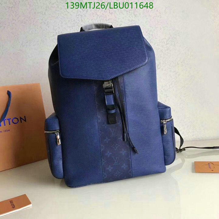 LV Bags-(4A)-Backpack-,Code: LBU011648,$: 139USD