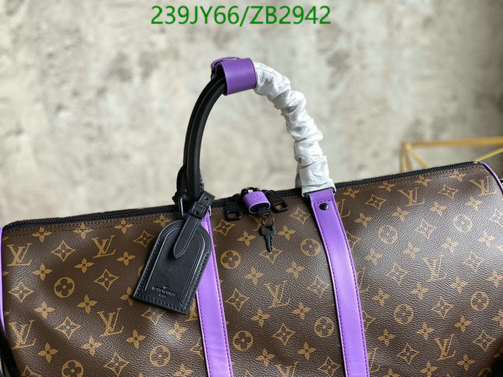 LV Bags-(Mirror)-Keepall BandouliRe 45-50-,Code: ZB2942,$: 239USD