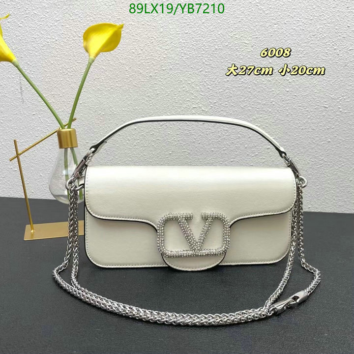 Valentino Bag-(4A)-LOC-V Logo ,Code: YB7210,$: 89USD