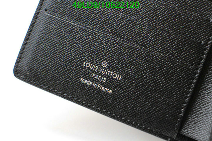 LV Bags-(Mirror)-Wallet-,Code: T0622120,$: 49USD