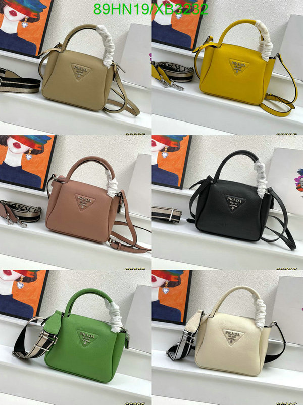 Prada Bag-(4A)-Handbag-,Code: XB3232,$: 89USD