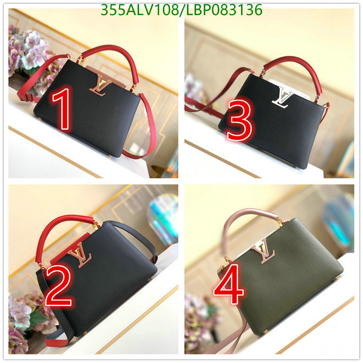 LV Bags-(Mirror)-Handbag-,Code: LBP083136,$:355USD