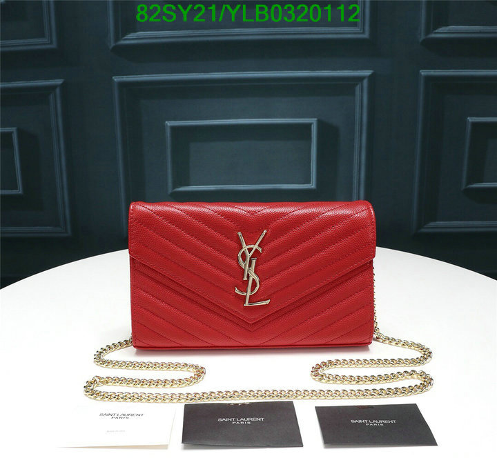 YSL Bag-(4A)-LouLou Series,Code: YLB0320112,$: 82USD