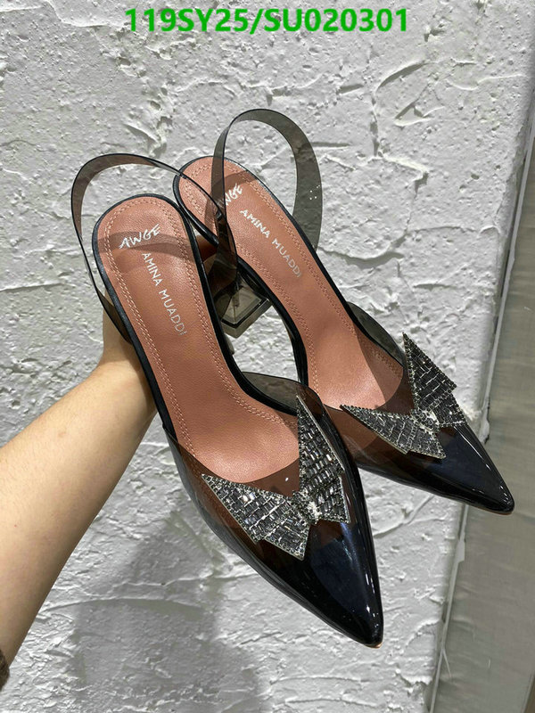 Women Shoes-Amina Muaddi, Code: SU020301,$: 119USD