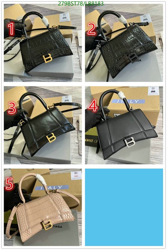 Balenciaga Bag-(Mirror)-Hourglass-,Code: LB8183,$: 279USD