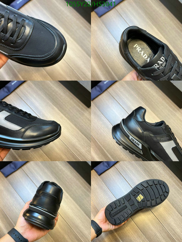 Men shoes-Prada, Code: HS3041,$: 105USD