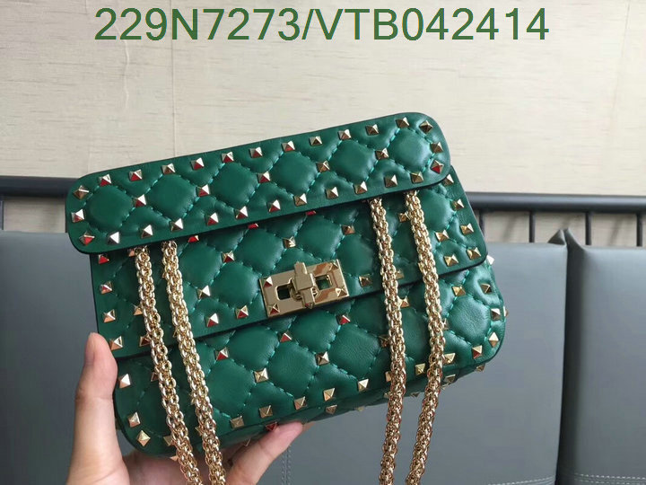 Valentino Bag-(Mirror)-Rockstud Spike,Code: VTB042414,$:229USD