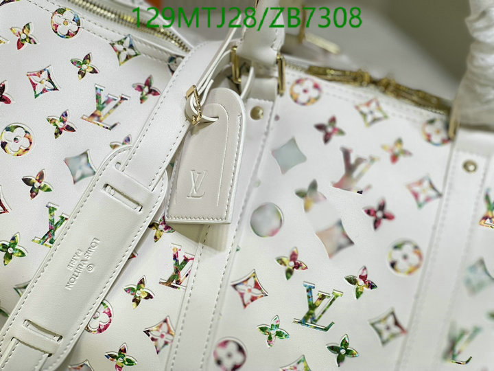 LV Bags-(4A)-Keepall BandouliRe 45-50-,Code: ZB7308,$: 129USD