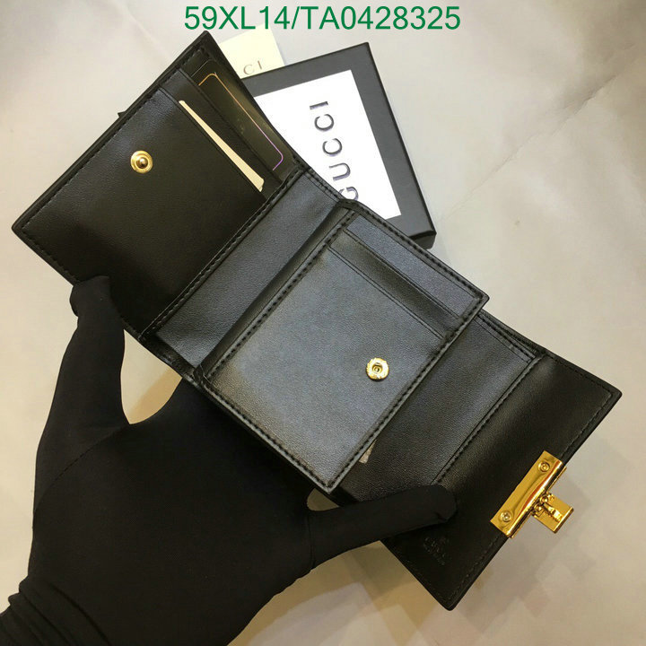 Gucci Bag-(4A)-Wallet-,Code:TA0428325,$: 59USD