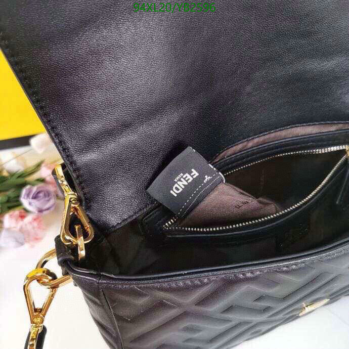 Fendi Bag-(4A)-Baguette-,Code: YB2596,$: 94USD