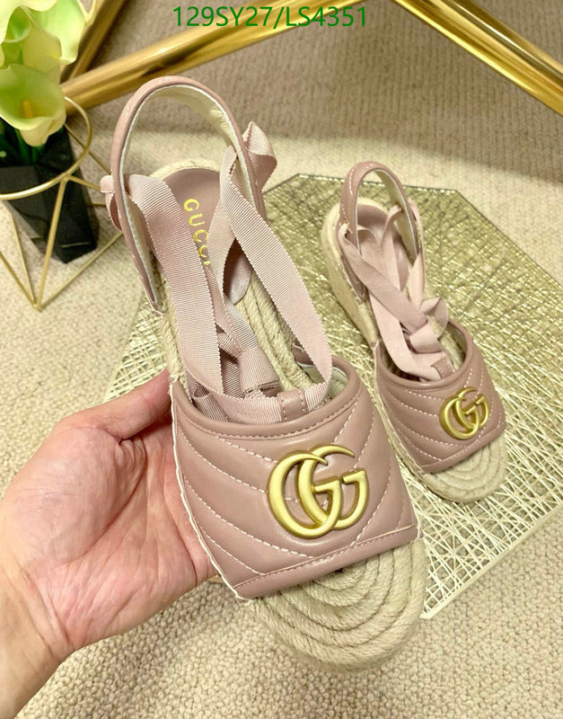 Women Shoes-Gucci, Code: LS4351,$: 129USD