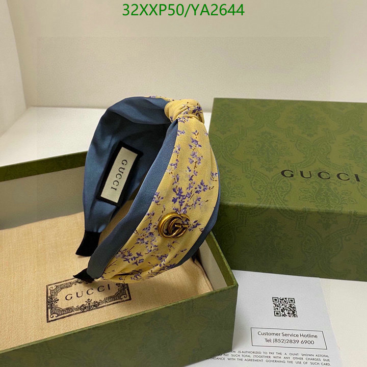 Headband-Gucci, Code: YA2644,$: 32USD