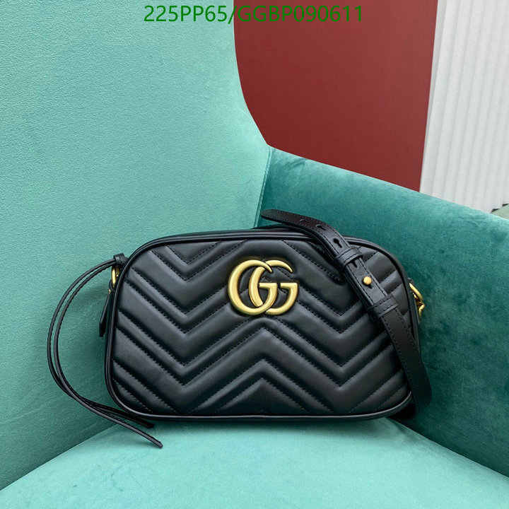 Gucci Bag-(Mirror)-Marmont,Code: GGBP090611,$: 225USD