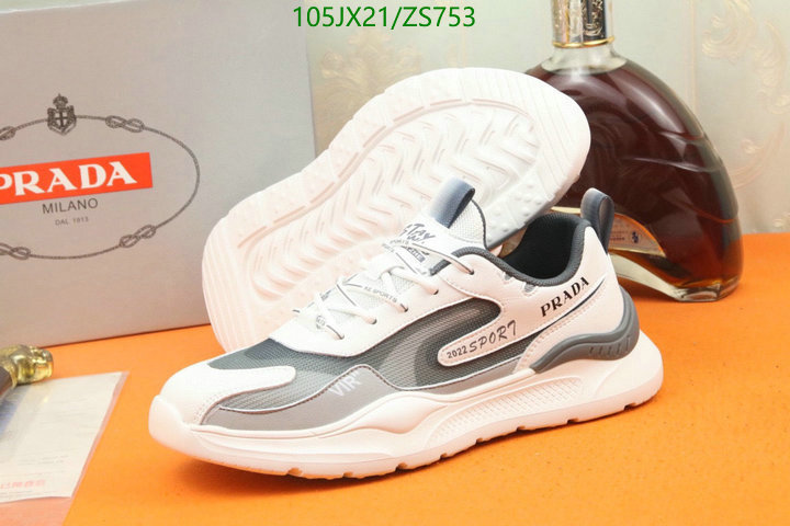 Men shoes-Prada, Code: ZS753,$: 105USD