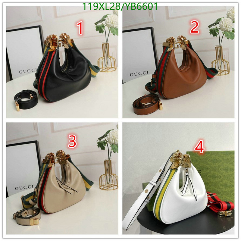 Gucci Bag-(4A)-Diagonal-,Code: YB6601,