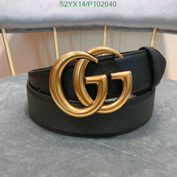 Belts-Gucci, Code: P102640,$:52USD