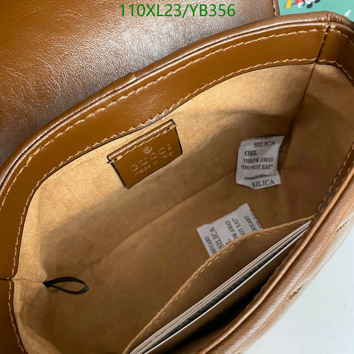 Gucci Bag-(4A)-Marmont,Code: YB356,$: 110USD