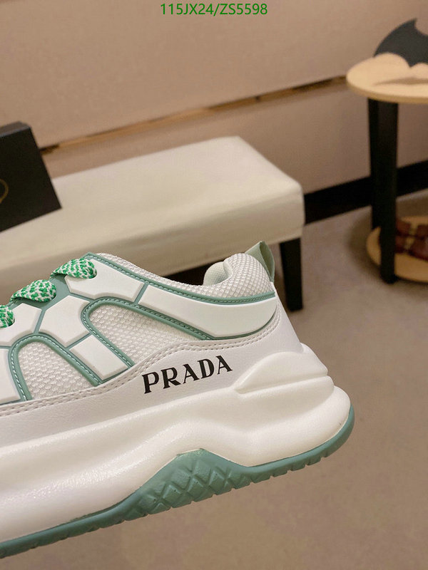 Men shoes-Prada, Code: ZS5598,$: 115USD